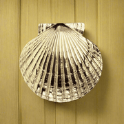 Scallop Door Knocker - The Shops at Mount Vernon