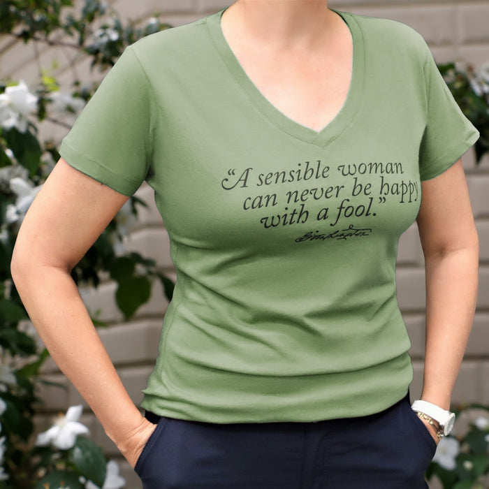 Sensible Woman Fitted T-Shirt