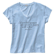 Sensible Woman Fitted T-Shirt - Assorted Colors - The Shops at Mount Vernon