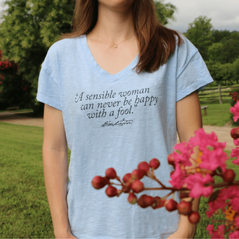 Sensible Woman Fitted T-Shirt - Assorted Colors - The Shops at Mount Vernon