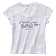 Sensible Woman Fitted T-Shirt - Assorted Colors - The Shops at Mount Vernon