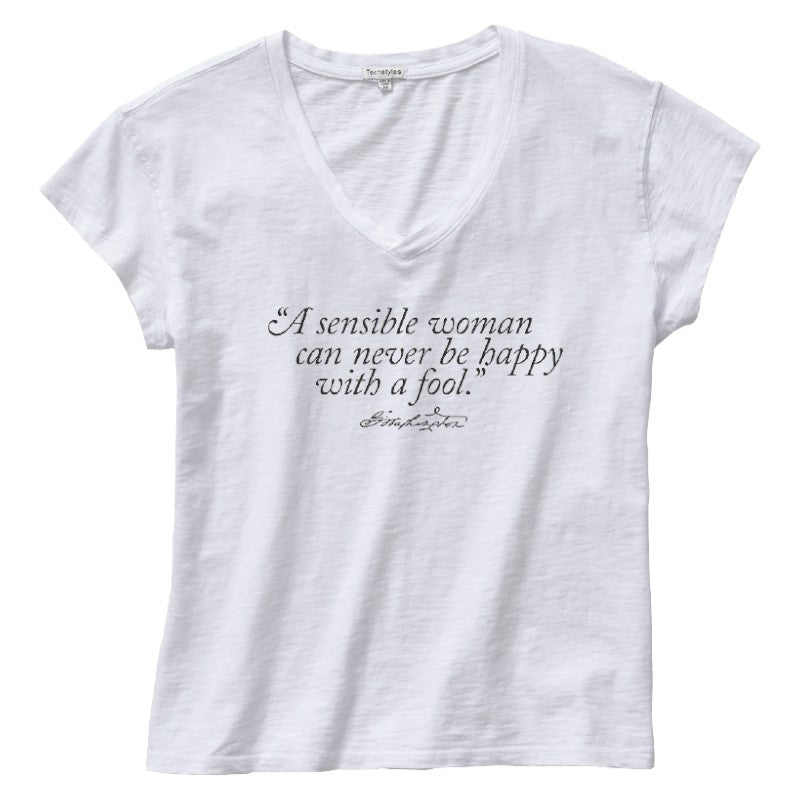 Sensible Woman Fitted T-Shirt - Assorted Colors - The Shops at Mount Vernon