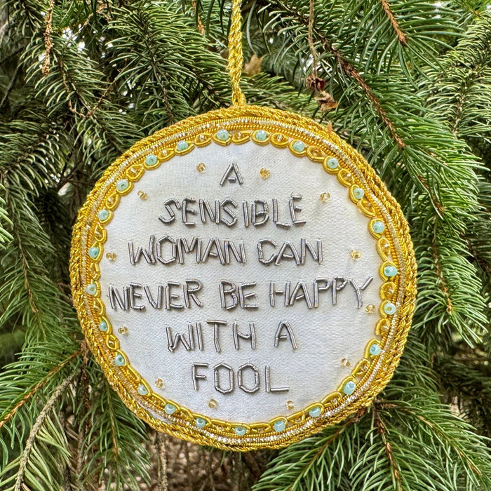 Sensible Woman Ornament - St. Nicolas - The Shops at Mount Vernon