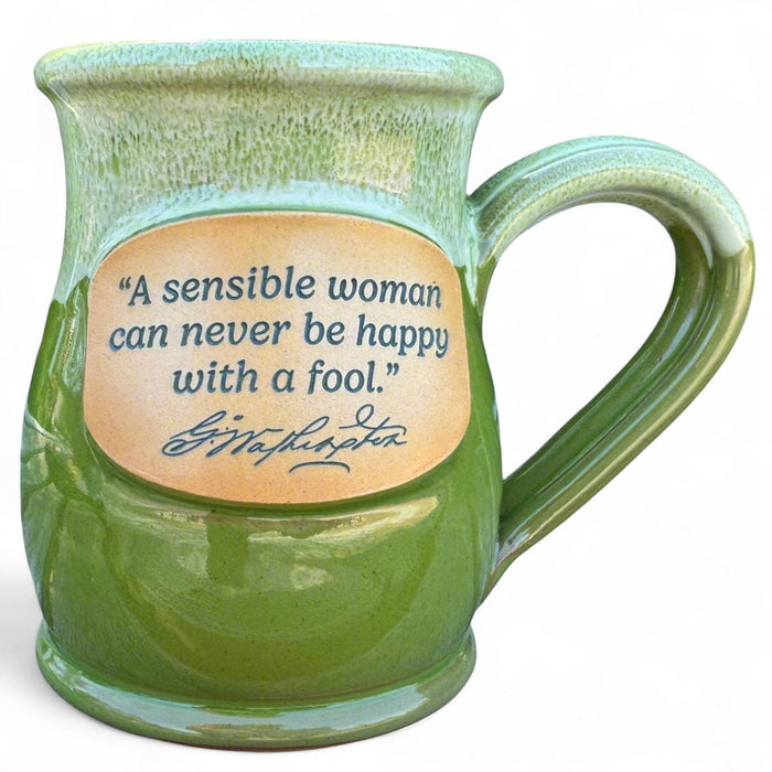 Sensible Woman Tall Belly Mug - Made In USA - The Shops at Mount Vernon