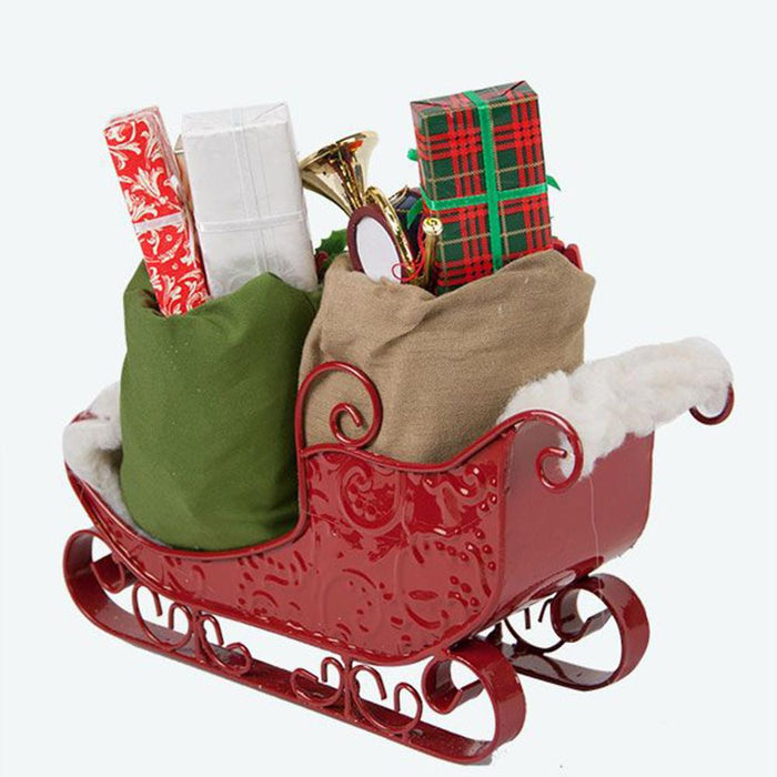 Sleigh with Toys - The Shops at Mount Vernon