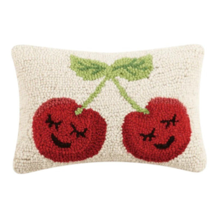 Smiling Cherries Hook Pillow - The Shops at Mount Vernon