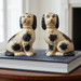 Staffordshire Dog Pair – Black and White - The Shops at Mount Vernon