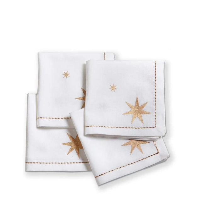 Starlight Cocktail Napkins – Set of 4 - The Shops at Mount Vernon
