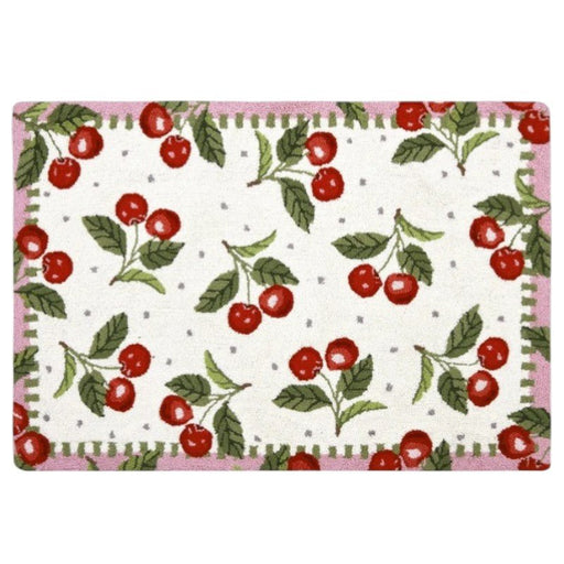 Sweet Cherry Wool Rug – 27” x 40 - The Shops at Mount Vernon