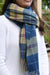 Tartan Shawl - Wool Stole - Wool Oversized Scarf - The Shops at Mount Vernon