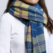 Tartan Shawl - Wool Stole - Wool Oversized Scarf - The Shops at Mount Vernon