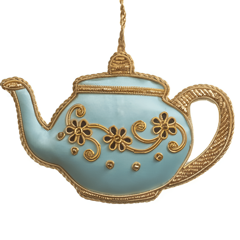 Tea Party Pot Ornament St. Nicolas - The Shops at Mount Vernon