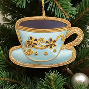 Tea Party Teacup Ornament St Nicolas - The Shops at Mount Vernon