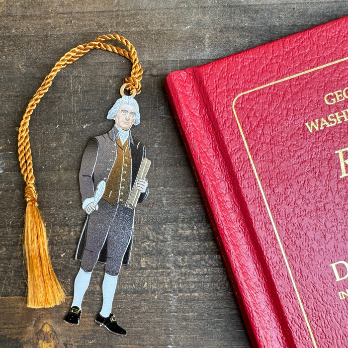 Thomas Jefferson Metal Bookmark - The Shops at Mount Vernon