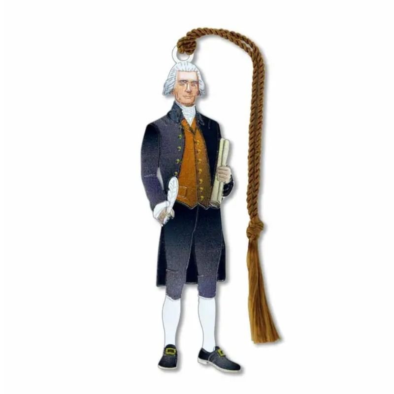Thomas Jefferson Metal Bookmark - The Shops at Mount Vernon