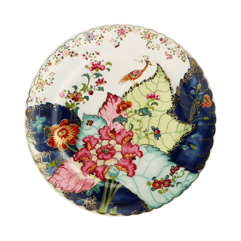 Tobacco Leaf Dessert Plate - The Shops at Mount Vernon