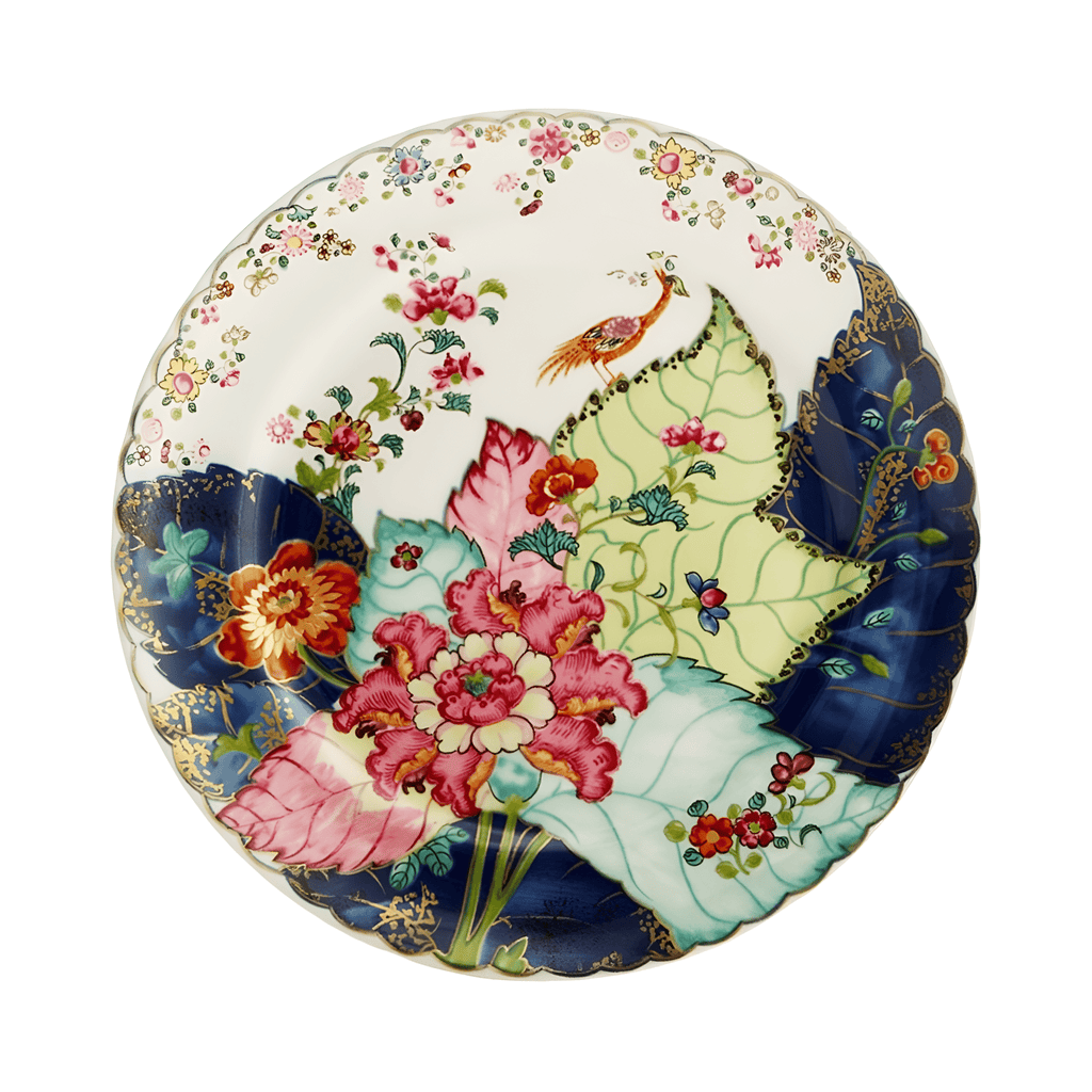 Thai Tobacco 皿 Tobacco Leaf Dessert Plate The Shops at Mount Vernon
