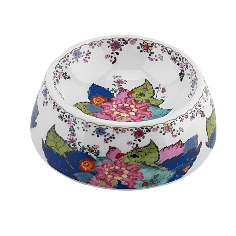 Tobacco Leaf Pet Bowl - Pet Dish - The Shops at Mount Vernon