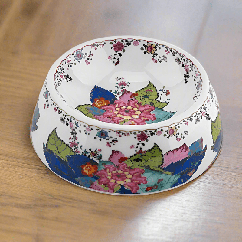 Tobacco Leaf Pet Bowl - Pet Dish - The Shops at Mount Vernon