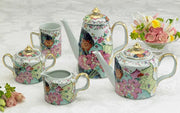 Tobacco Leaf Sugar Pot - The Shops at Mount Vernon