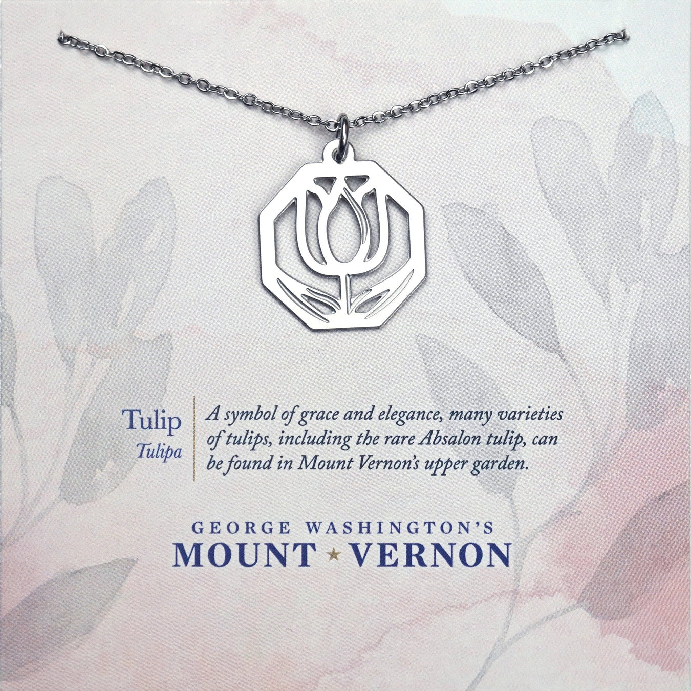 Tulip Pendant Necklace - The Shops at Mount Vernon