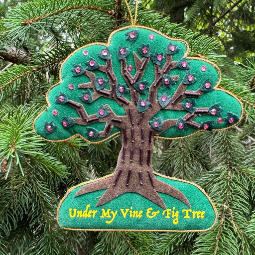 Under My Vine and Fig Tree Ornament - St. Nicolas - The Shops at Mount Vernon