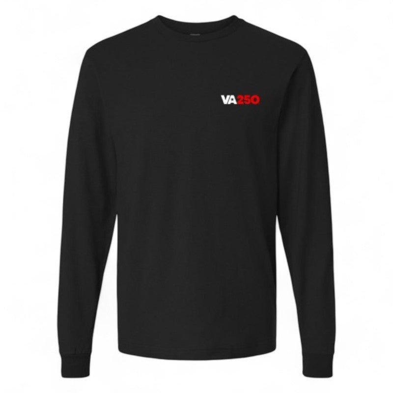 VA250 Historic Museums Collaboration Long Sleeve T-Shirt - The Shops at Mount Vernon