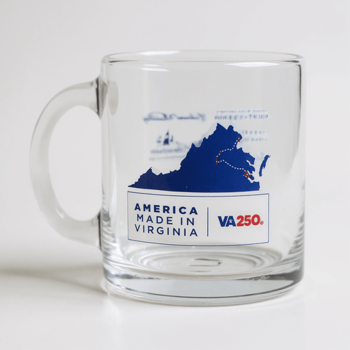 VA250 Historic Museums Collaboration Mug Glass - The Shops at Mount Vernon