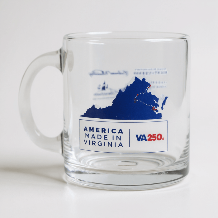 VA250 Historic Museums Collaboration Mug Glass - The Shops at Mount Vernon