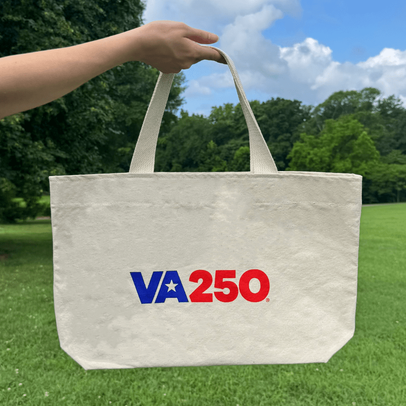VA250 Historic Museums Collaboration Tote Bag - The Shops at Mount Vernon
