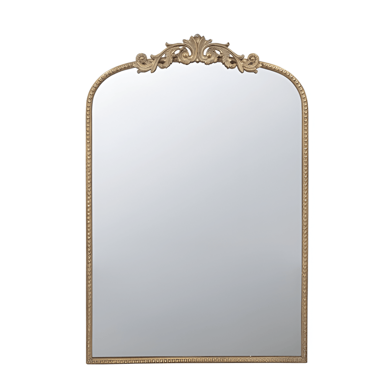Versailles Arched Gold Mirror - The Shops at Mount Vernon
