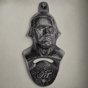 Wall Mounted Bottle Opener - Black Iron - The Shops at Mount Vernon