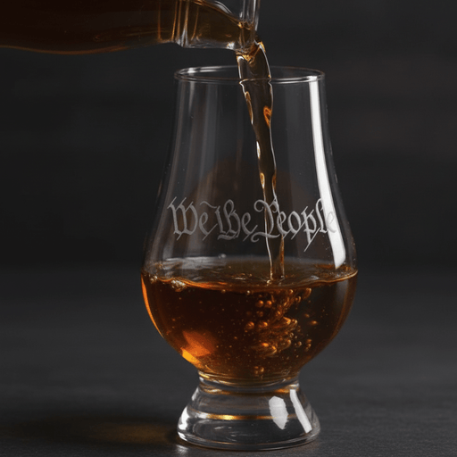 We the People Glencairn Whiskey Tasting Glass - The Shops at Mount Vernon