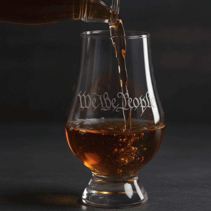 We the People Glencairn Whiskey Tasting Glass - The Shops at Mount Vernon