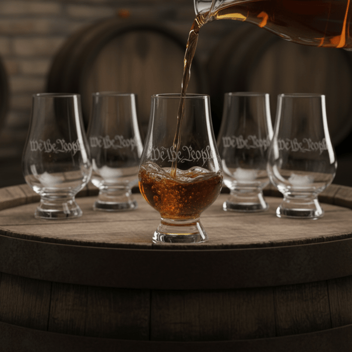 We the People Glencairn Whiskey Tasting Glass - The Shops at Mount Vernon