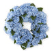 Wreath Blue Hydrangea Real Touch 24in - The Shops at Mount Vernon