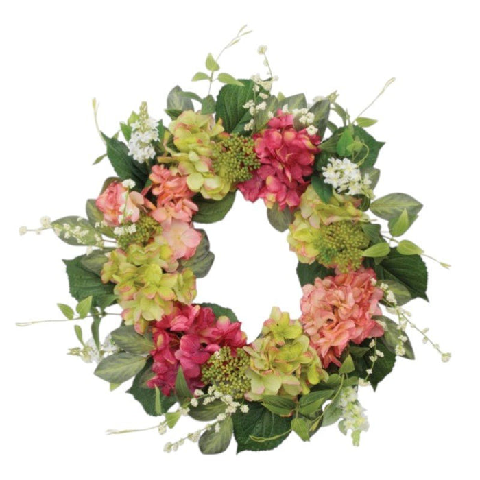 Wreath Hydrangea 22in - The Shops at Mount Vernon