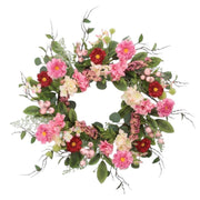 Wreath Mixed Floral 24in - The Shops at Mount Vernon