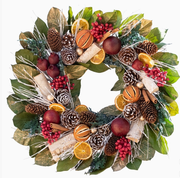 Wreath Pomegranate Citrus - The Shops at Mount Vernon