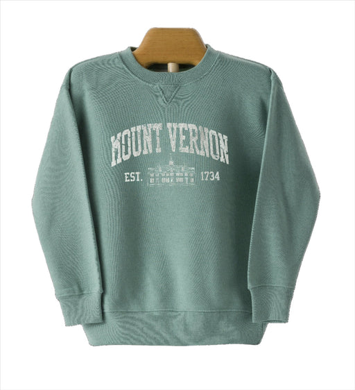 Youth Mount Vernon Sweatshirt - Crew - The Shops at Mount Vernon