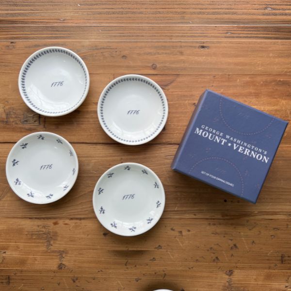 1776 Dipping Dishes Set/4 - The Shops at Mount Vernon