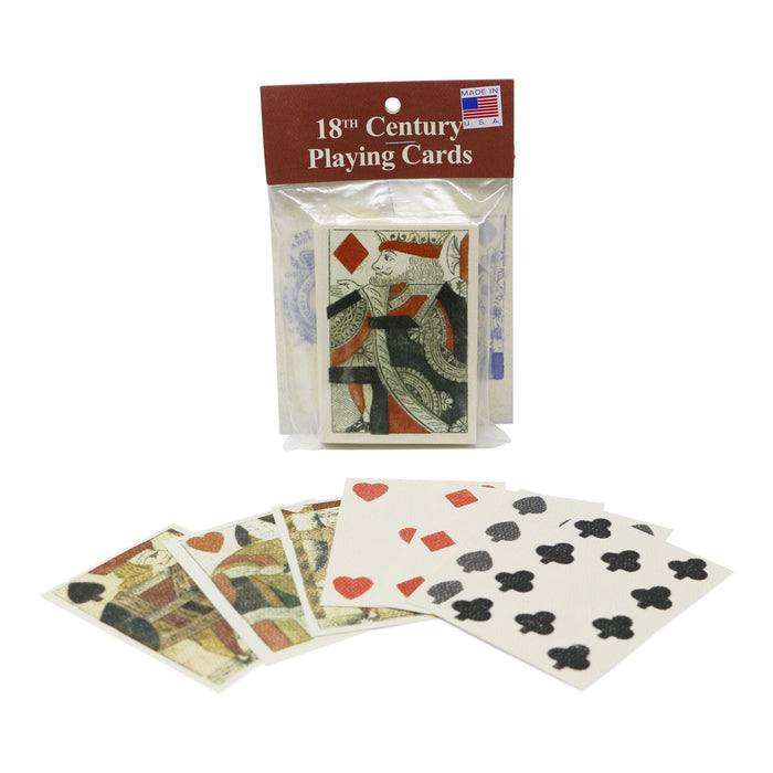 18th Century Playing Cards - AMERICANA SOUVENIRS GIFTS - The Shops at Mount Vernon