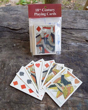 18th Century Playing Cards - AMERICANA SOUVENIRS GIFTS - The Shops at Mount Vernon
