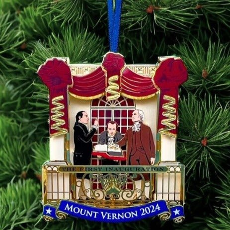 2024 Mount Vernon Annual Ornament - The Shops at Mount Vernon
