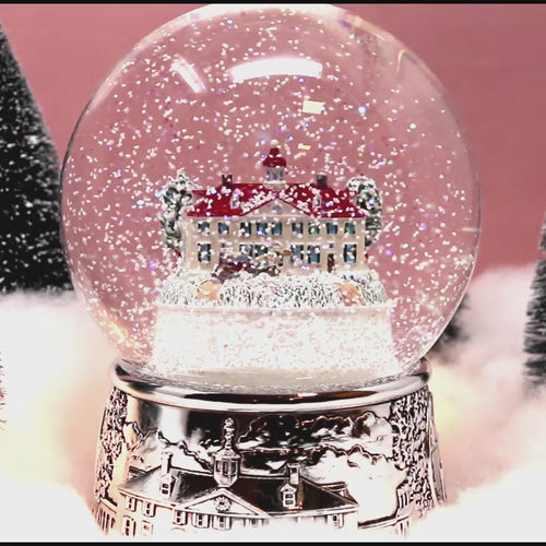 Mount Vernon Musical Snow Globe - The Shops at Mount Vernon
