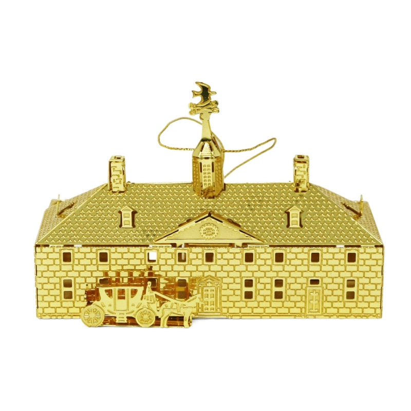 3D Brass Mount Vernon Mansion Ornament - DESIGN MASTER ASSOCIATES - The Shops at Mount Vernon
