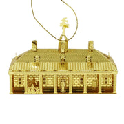 3D Brass Mount Vernon Mansion Ornament - DESIGN MASTER ASSOCIATES - The Shops at Mount Vernon