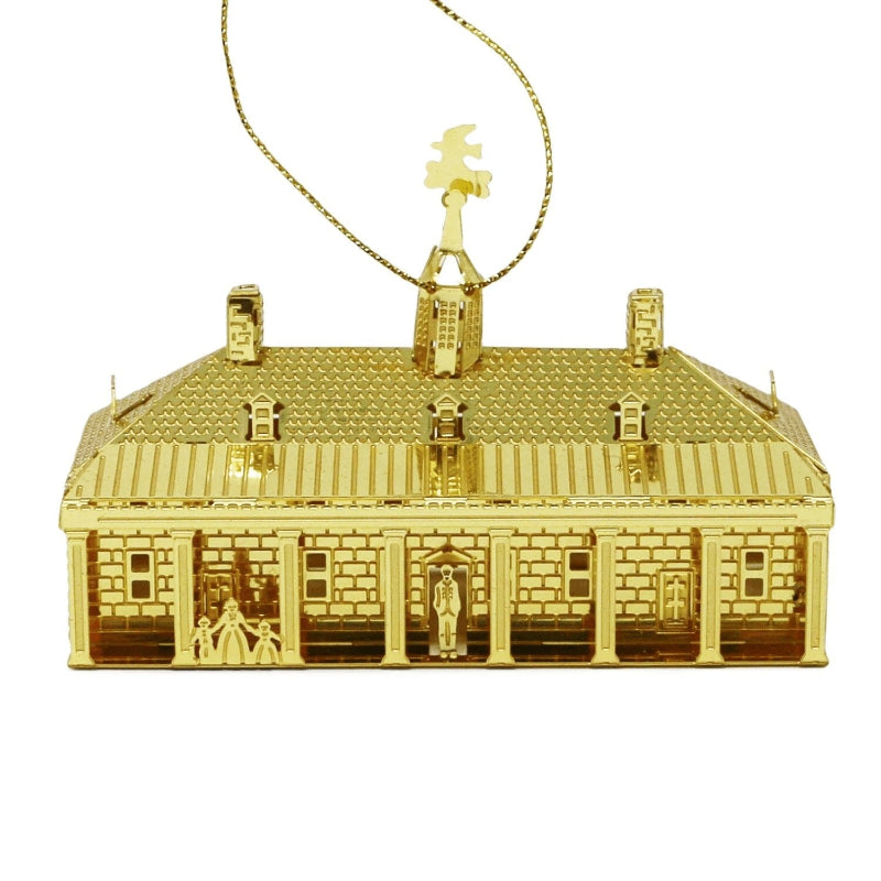 3D Brass Mount Vernon Mansion Ornament - DESIGN MASTER ASSOCIATES - The Shops at Mount Vernon