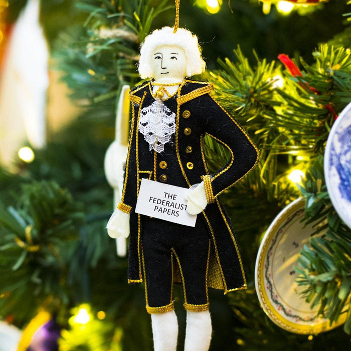 Alexander Hamilton Ornament - ST NICOLAS LTD. - The Shops at Mount Vernon