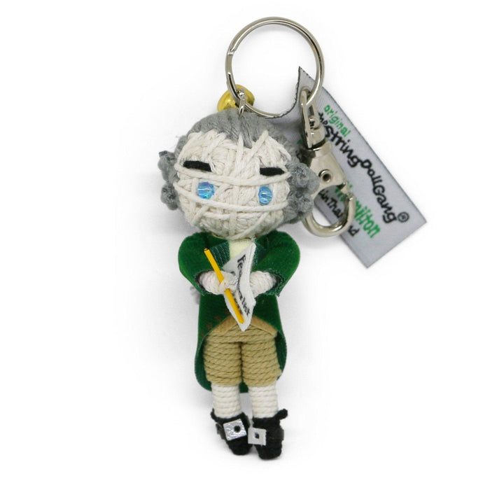 Alexander Hamilton String Doll Keychain - KAMIBASHI ASIAN ART - The Shops at Mount Vernon